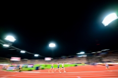 in action during in final of 100m of European Champhionsh Munich 2022 in Olympiastadion , Munich, Baviera, Germany, 16/08/22