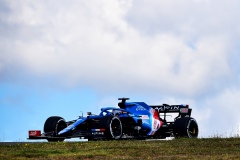 Fernando Alonso of Alpine F1 Team drive his A521 single-seater free practice of Portuguese GP, third round of Formula 1 World Championship in Autodromo Internacional do Algarve, Mexilhoeira Grande, Portimao, Algarve, 30 April 2021