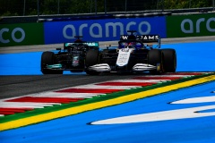 during free practice of Styrian Grand Prix, 8th round of Formula One World Championship in Red Bull Ring in Spielberg, Styria, Austia, 25 June 2021