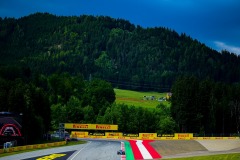 during free practice of Styrian Grand Prix, 8th round of Formula One World Championship in Red Bull Ring in Spielberg, Styria, Austia, 25 June 2021