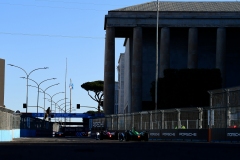 on podium during celebration of Rome E-Prix, 4th round of Formula E World Championship in city circuit of Rome, EUR neighborhood Rome, 9 April 2022