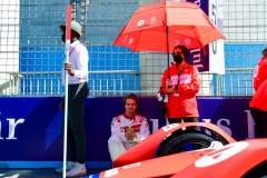 drive his single seater during qualifying of Day 2 of Rome E-Prix, 5th round of Formula E World Championship in city circuit of Rome, EUR neighborhood Rome, 10 April 2022