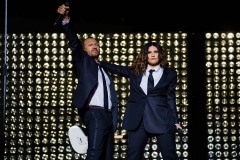 Biagio Antonacci and Laura Pausini