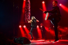 The Italian singer Luciano Ligabue performs during the date of his "Start Tour 2019" in the Giuseppe Meazza stadium (San Siro) in Milan exactly 22 years after his first date in the same stadium.