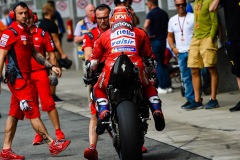 40 Spanish driver Augusto Fernandez of Team FLEXBOX HP40 on podium of Octo San Marino and Riviera di Rimini GP, 13th stage of MotoGP World Championship in Misano World Circuit Marco Simoncelli, Riviera di Rimini, Italy